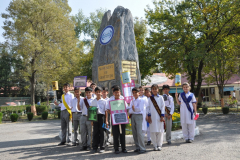 Beacon house  School Sytem (KG campus) class five celeberated wold Dignity day at CIIT October 19, 2016