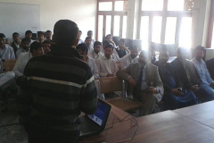 Career Counseling  Session by Dr. Zulfiqar A. Bhatti in Govt. Boys  Degree College Havelian March 07,2016