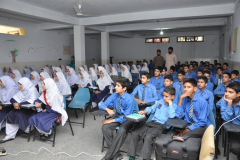 Career Counseling talk in Rehmania Public School, Abbottabad by Syeda Shaima Meryem PhD student (ES) June 08, 2016