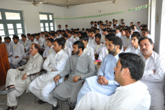 Dr. Talat Nazir Public outreach in Govt. Boys degree College in Sherwan October 04, 2016