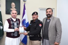 Event organised in honour of DSP Circle Mirpur, SHO, Police station Mirpur and Incharge Police Chawki, Jinnahabad to express gratitude for Security Services at Alumni Reunion 2021 - December 23, 2021