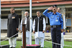 Flag Hoisting Ceremony on August 14, 2017