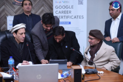 Google MOU-COMSATS  CM KPK- 07-01-2024