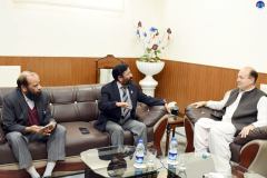 Mr. Amer Sultan Tareen, Commissioner Hazara Division, visited COMSATS University Abbottabad campus on March 14, 2023
