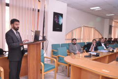 PhD Defense  of Scholar Mr Saghir Ahmed November 21, 2018