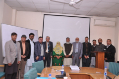 PhD Defense of Scholar Ms Aamna Shah, Department of Pharmacy