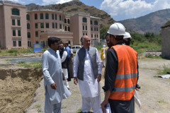 Site Visit CUI Abbottabad Permanent Campus - Construction of Academic Block 2   02-06-2022