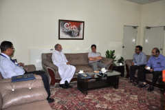 Visit of Dean Electrical Engineering Department to CIIT Abbottabad August 17, 2015