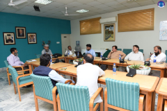 Visit of Dean Sciences Prof . Dr. Sajid Qamar June 27, 2022